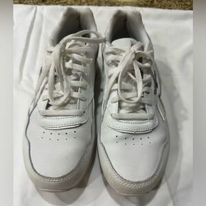 White Reebok throwback sneaker